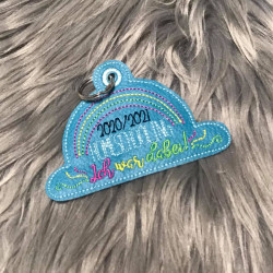 Alles wird gut FREEBIE 7 - Anhänger ITH - Homeschooling